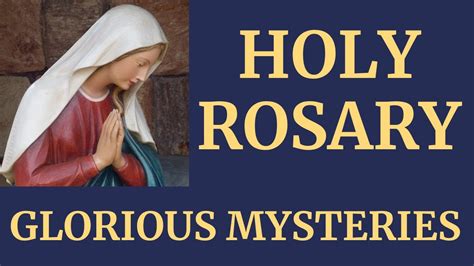 holy rosary wednesday with litany